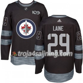 Winnipeg Jets tröja Patrik Laine 29 1917-2017 100th Anniversary Adidas Svart Authentic - NHL Tröjor Herr